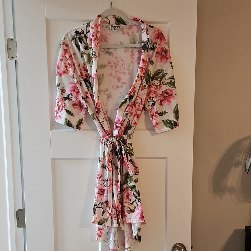 Show Me Your Mumu Brie Robe- Garden of Blooms